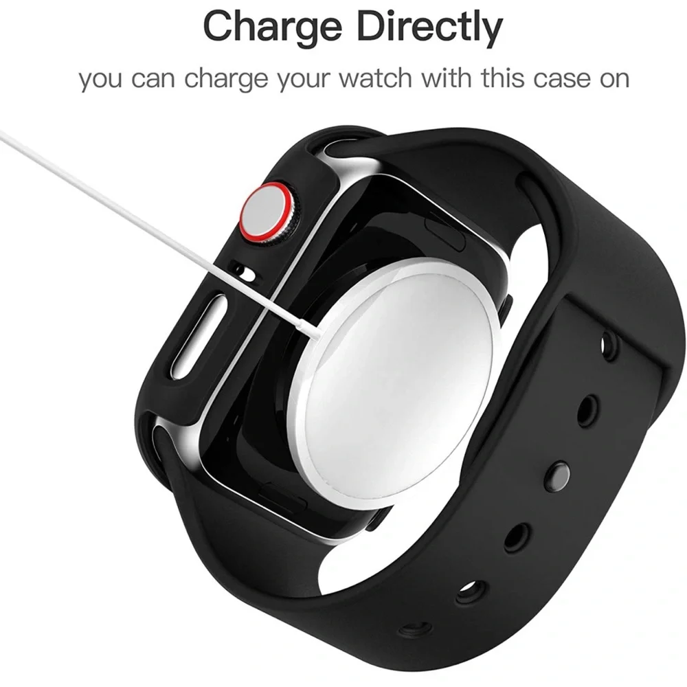 Watch Case Variety Pack (12 Pack) 38mm with Tempered Glass- Series 3, 2, 1